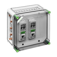 Skinnemonteret NH-afbryderkabinet - GST 2325-400