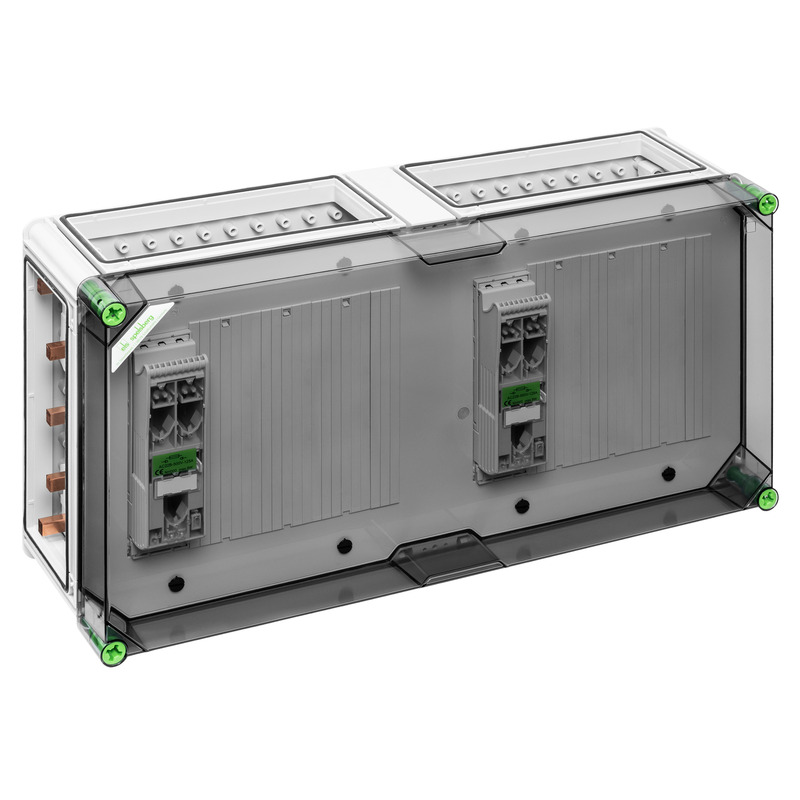 Skinnemonteret NH-afbryderkabinet - GST 4325-400