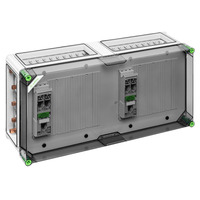 Skinnemonteret NH-afbryderkabinet - GST 4325-400