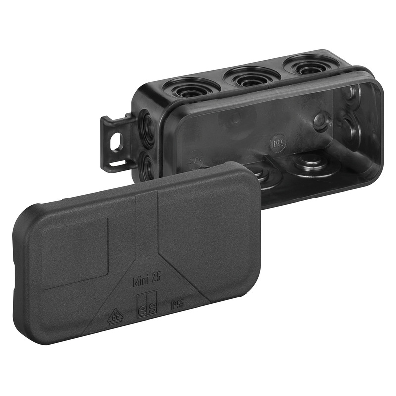 Afgreningskasse - Mini 25-L/sw