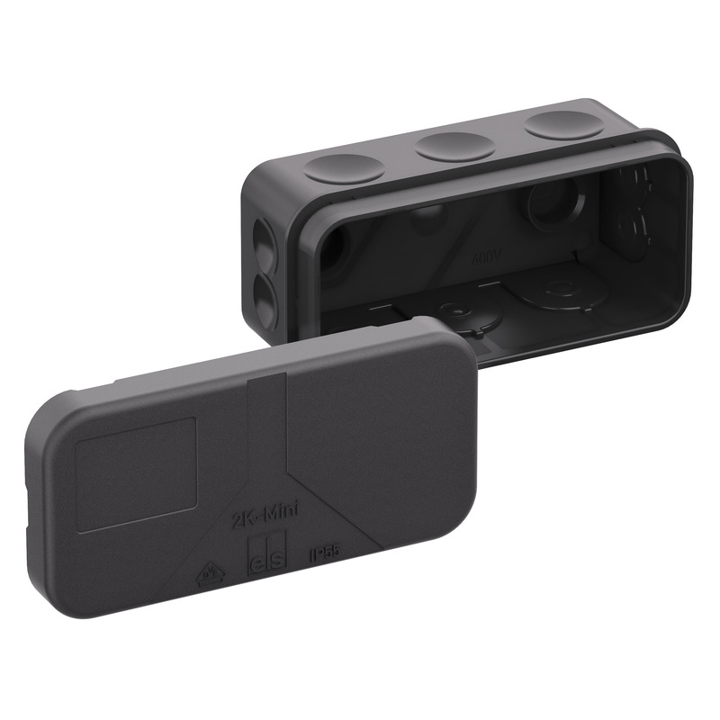 Afgreningskasse - 2K-Mini-L/sw