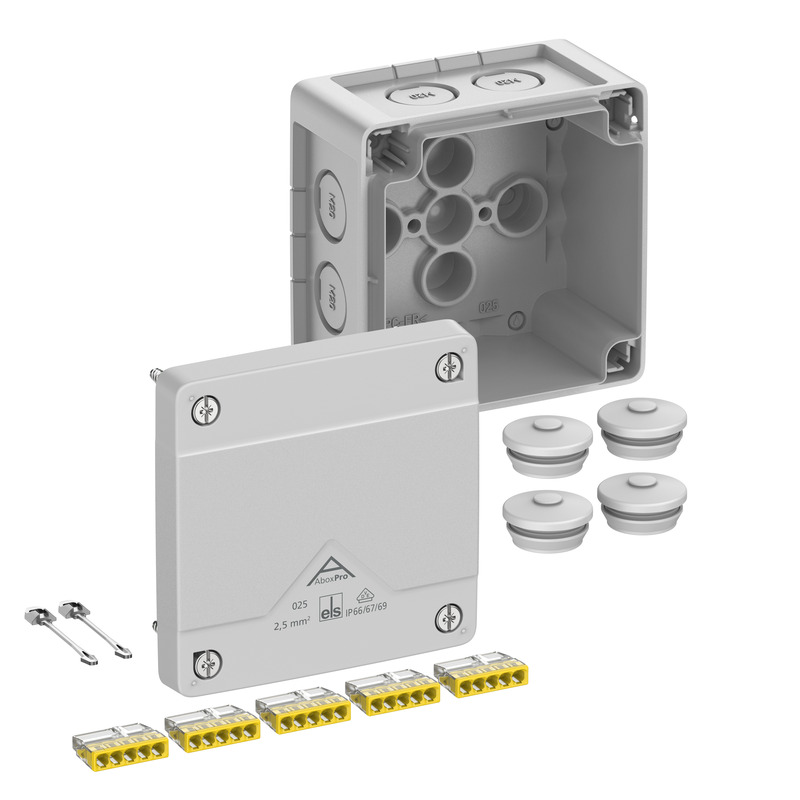 Afgreningskasse - Abox Pro 025-2,5²
