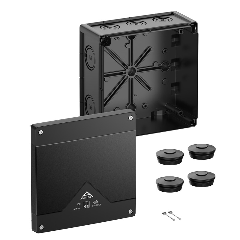 Afgreningskasse - Abox Pro 160-L/sw