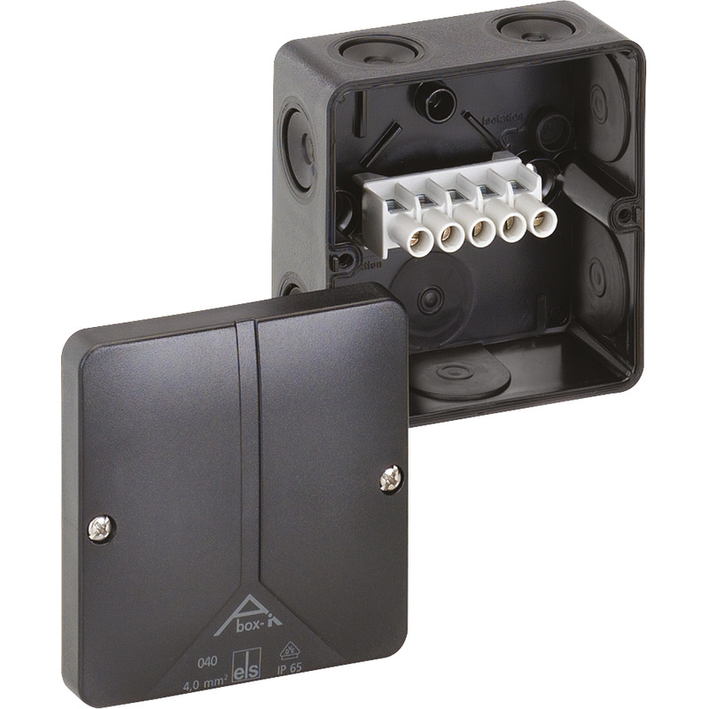 Afgreningskasse - Abox-i 040-4²/sw