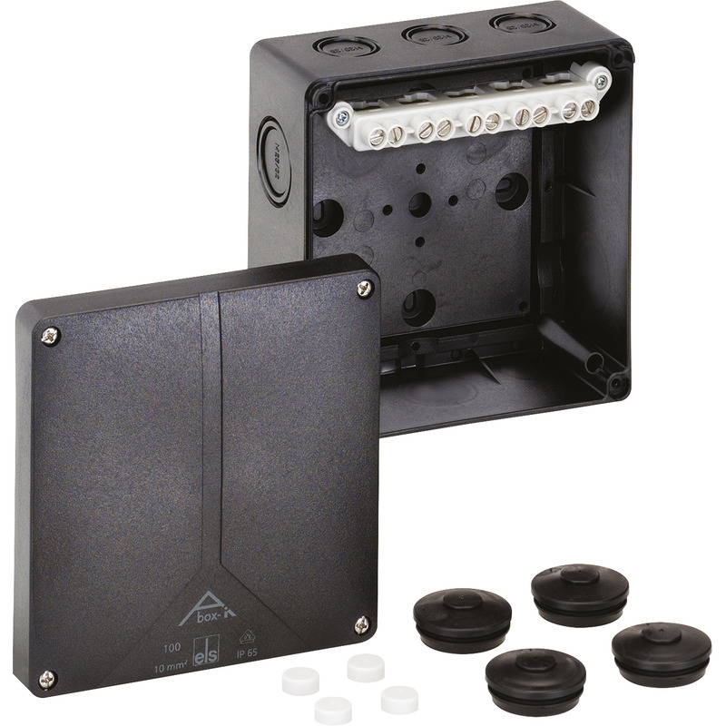 Afgreningskasse - Abox-i 100-10²/sw