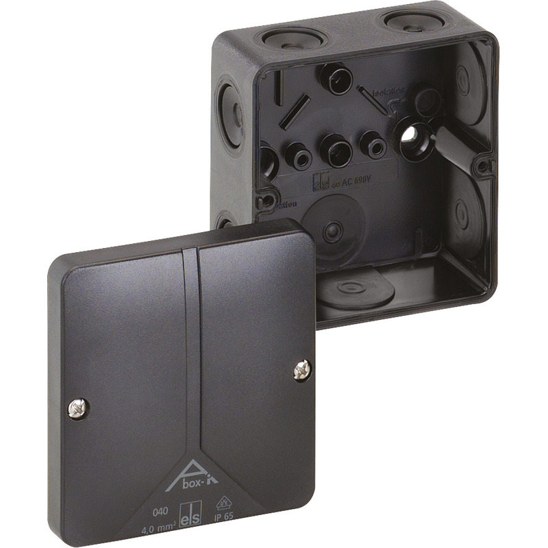 Afgreningskasse - Abox-i 040-L/sw