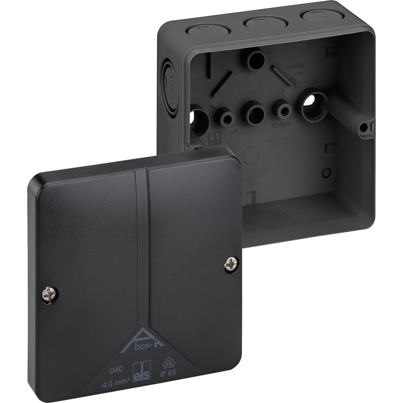 Afgreningskasse - Abox-i m 040-L/sw