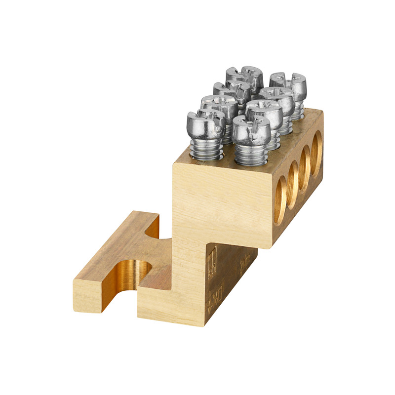 Bøsningsklemme 1-polet, 4x16 mm² - PVK 416