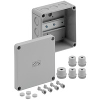 Rækkeklemmekabinet - RK 4/12-L