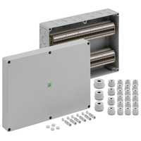 Rækkeklemmekabinet - RK 4/100-100x4²