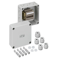 Rækkeklemmekabinet - RKi 4/07 SL-7x4²