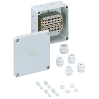 Rækkeklemmekabinet - RKi 4/12 SL-12x4²