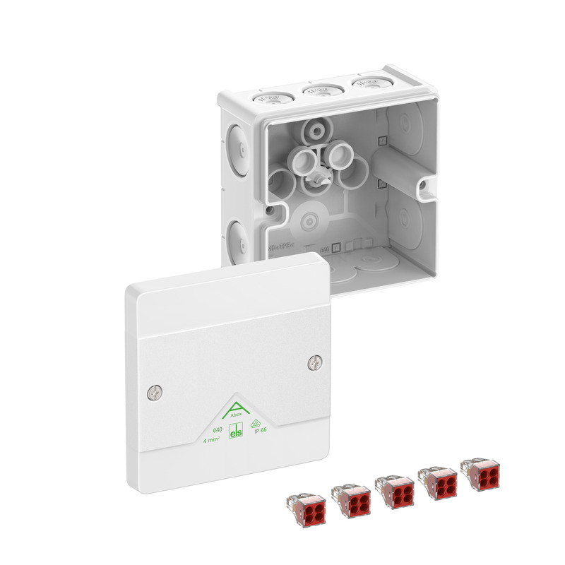Afgreningskasse - Abox 040-4²/w
