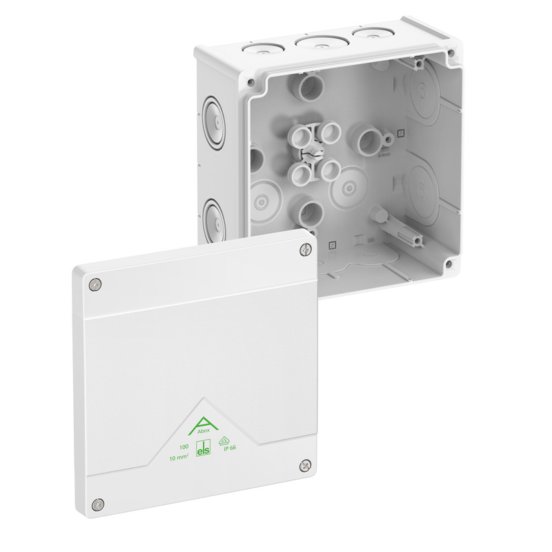 Afgreningskasse - Abox 100-L/w